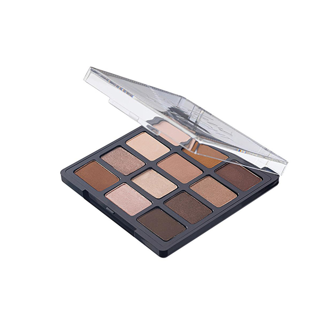 Note Cosmetics Love at First Sight Eyeshadow Palette - 12 Highly Pigmented Colors, Matte, Metallic & Shimmer - Long Lasting & Vitamin E Infused