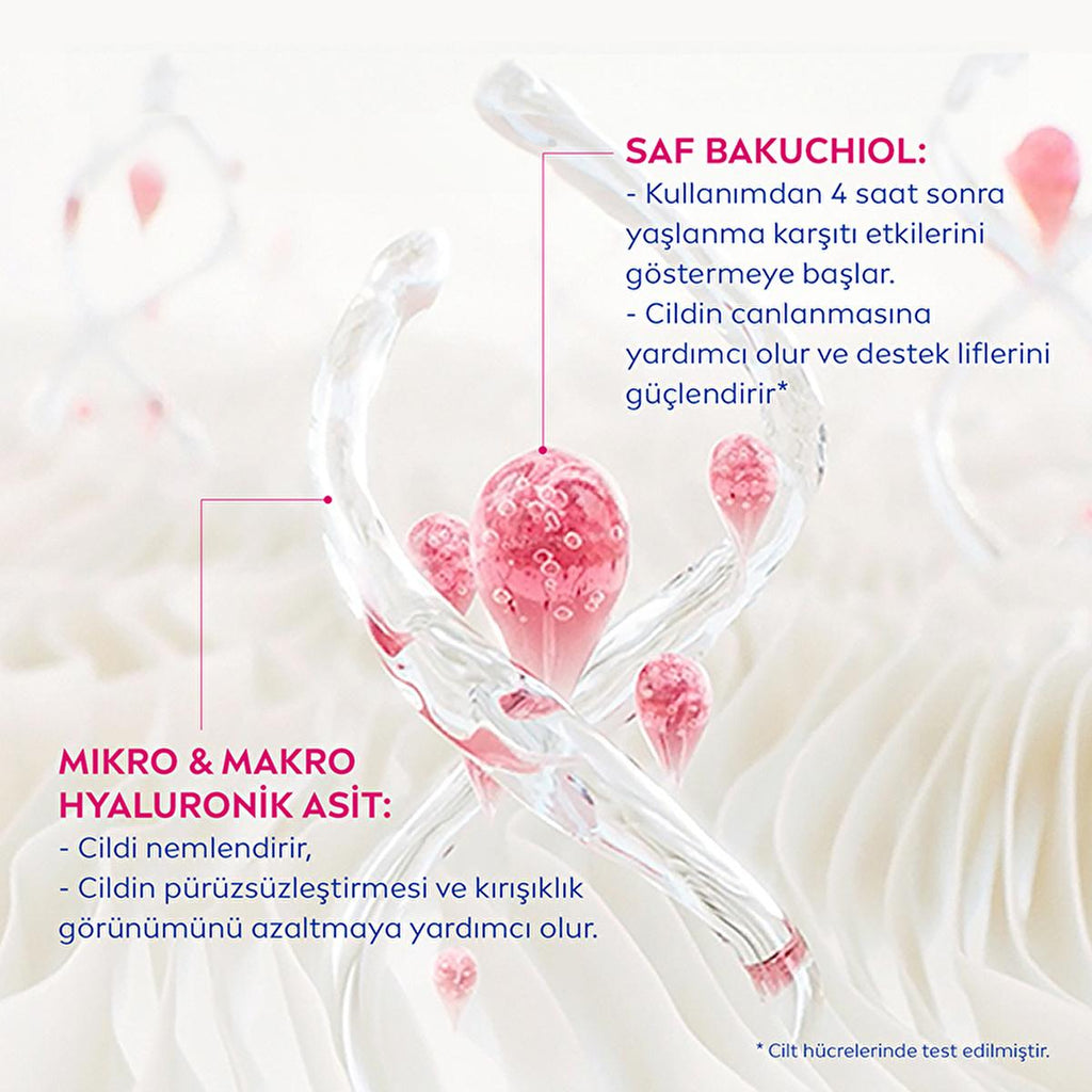 Nivea Cellular Expert Lift Bakuchiol Serum: Natural Retinol Alternative for Anti-Aging, Wrinkle Reduction & Skin Firming - Face, Neck & DŽcolletŽ