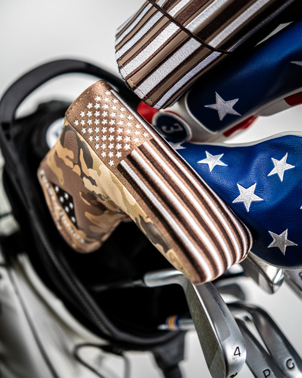 Folds of Honor 2.0 - Blade Putter Cover – Pins and Aces, view 14