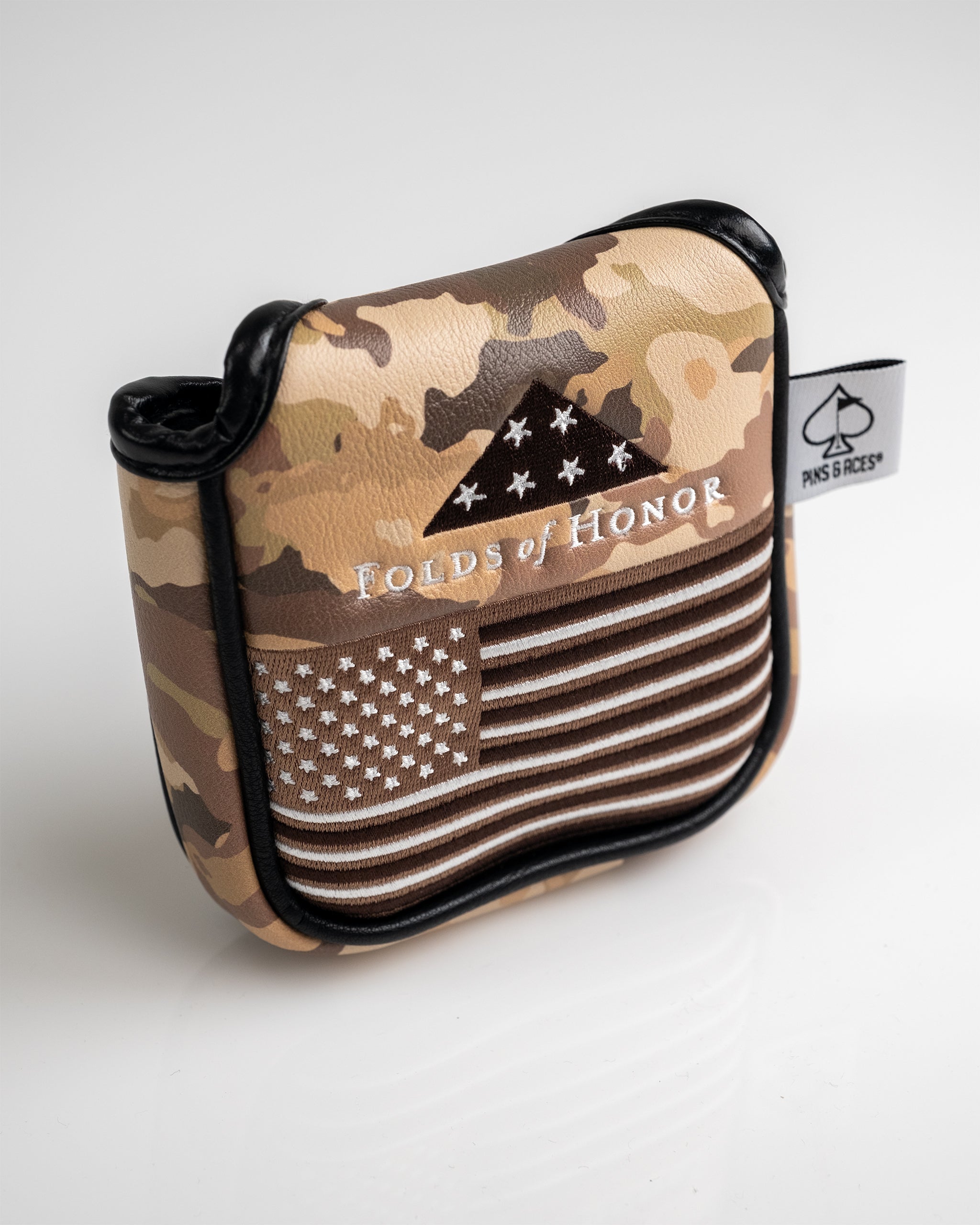 Folds of Honor 2.0 - Mallet Putter Cover – Pins and Aces, view 18