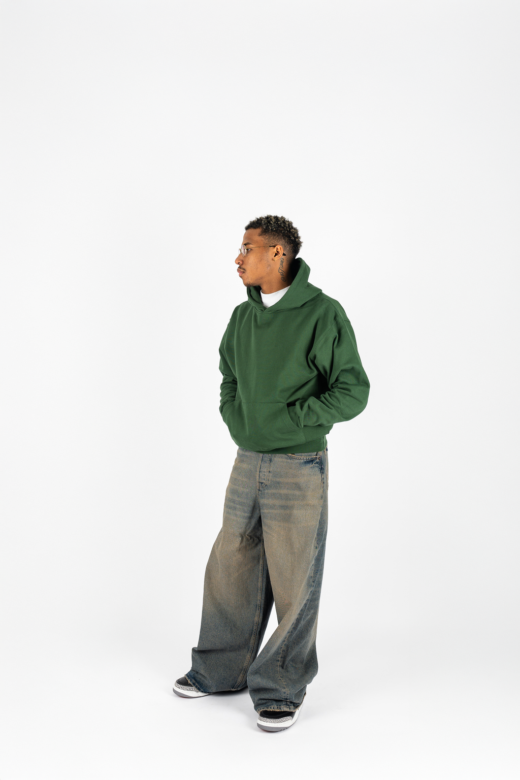 Superline Heavyweight Boyfriend Hoodie — feature highlight