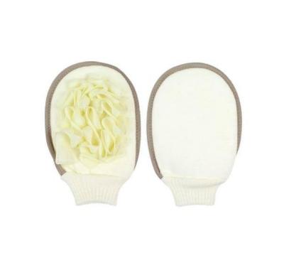 Nascita Exfoliating Bath Glove - Cotton, Gentle Skin Care, Natural Exfoliant