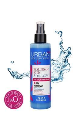Urban Care Hyaluronic Acid Collagen Leave-in Hair Cream for Dry, Damaged Hair - 6.76 fl oz Nourishing Hydrating Strengthening