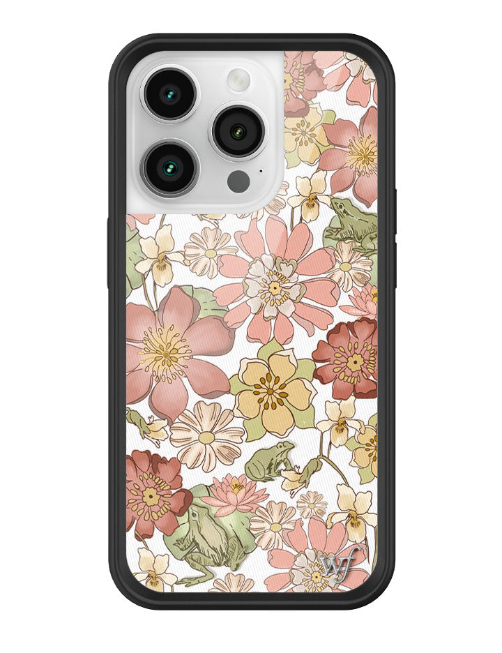 Lily Pad Floral iPhone Case