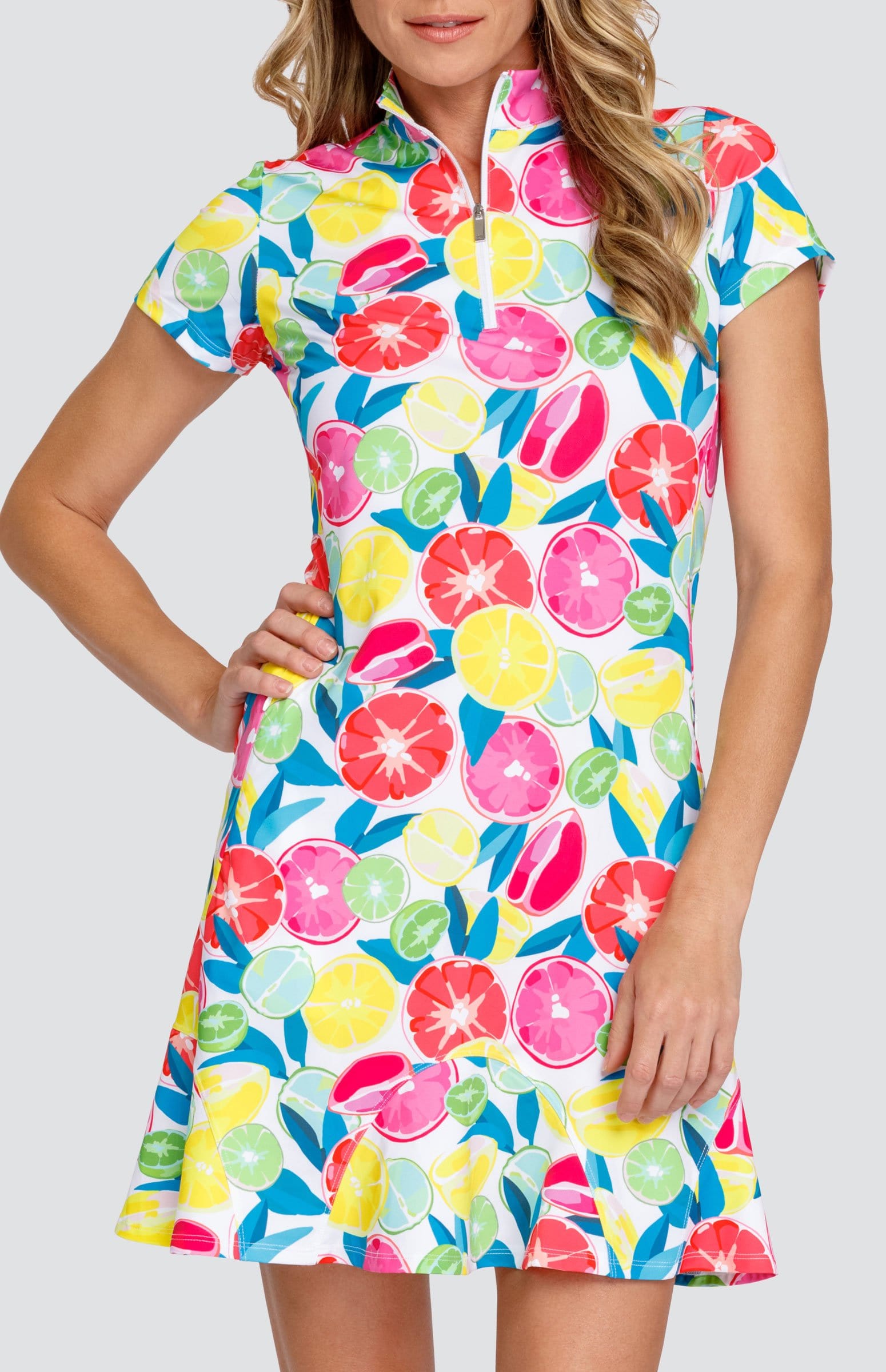 Vana Dress - Bright Citrus