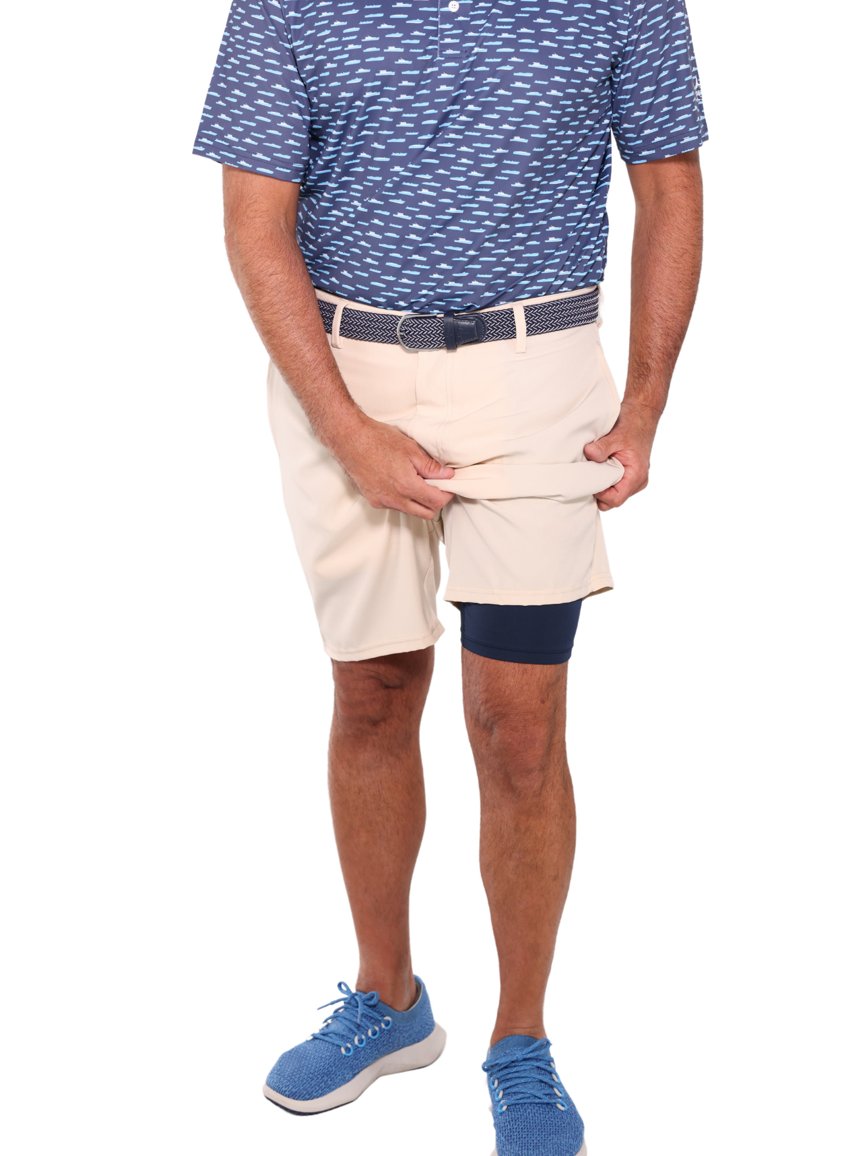 White Water Life Freeport Short Effortless Performance — lifestyle worn / used context