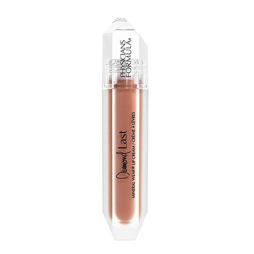 Physicians Formula Mineral Wear Diamond Last Mat Lipstick Topaz Taupe - Long Lasting Moisturizing Matte Lip Color