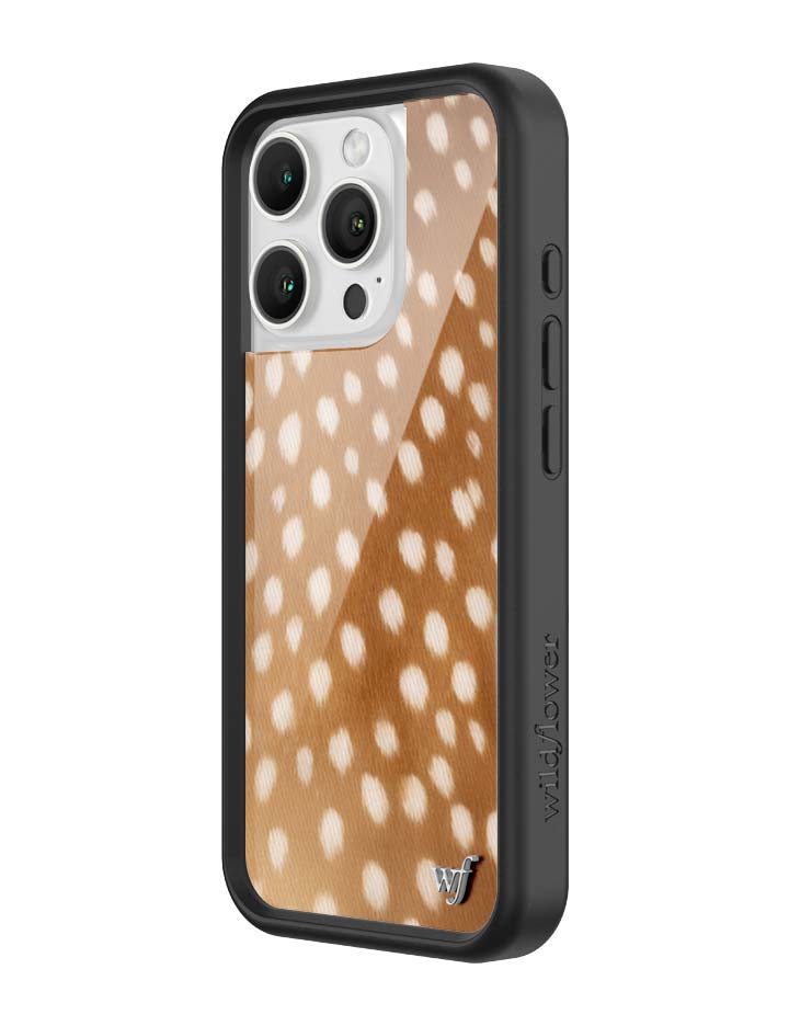 Wildflower Cases Fawn iPhone Case — flat-lay composition