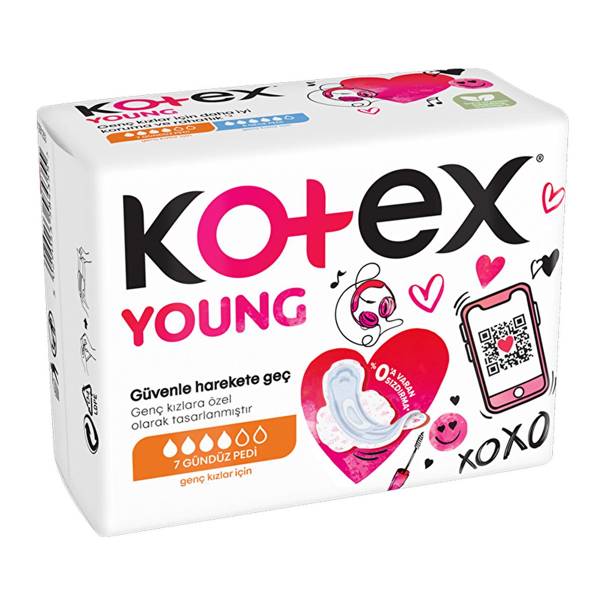 Kotex Young: Individually Wrapped Menstrual Pads for Teens - Superior Comfort & Discreet Period Protection