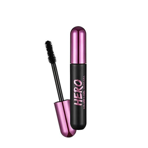 Flormar Hero Volume & Curl Mascara: Achieve Dramatic, Long-Lasting Lift & Definition -  Best Volumizing Mascara