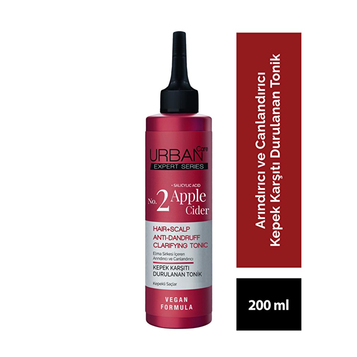 Urban Care Anti-Dandruff Hair Tonic with Apple Cider Vinegar & Salicylic Acid - Vegan, Natural Scalp Treatment