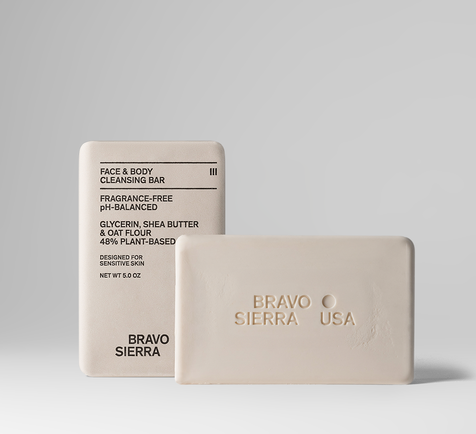 Bravo Sierra Face & Body Cleansing Bar — product shot