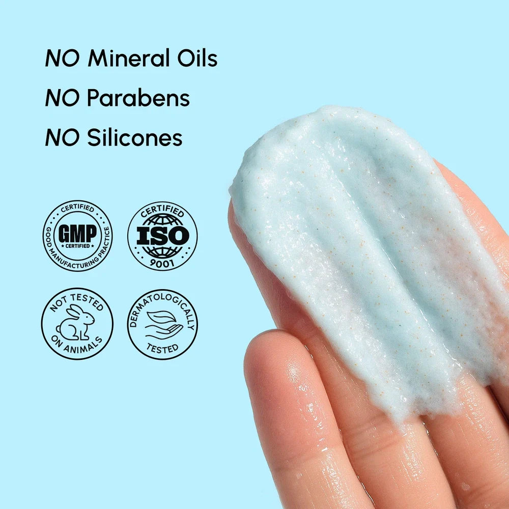 Maree Face Polishing Scrub & Exfoliator — back view