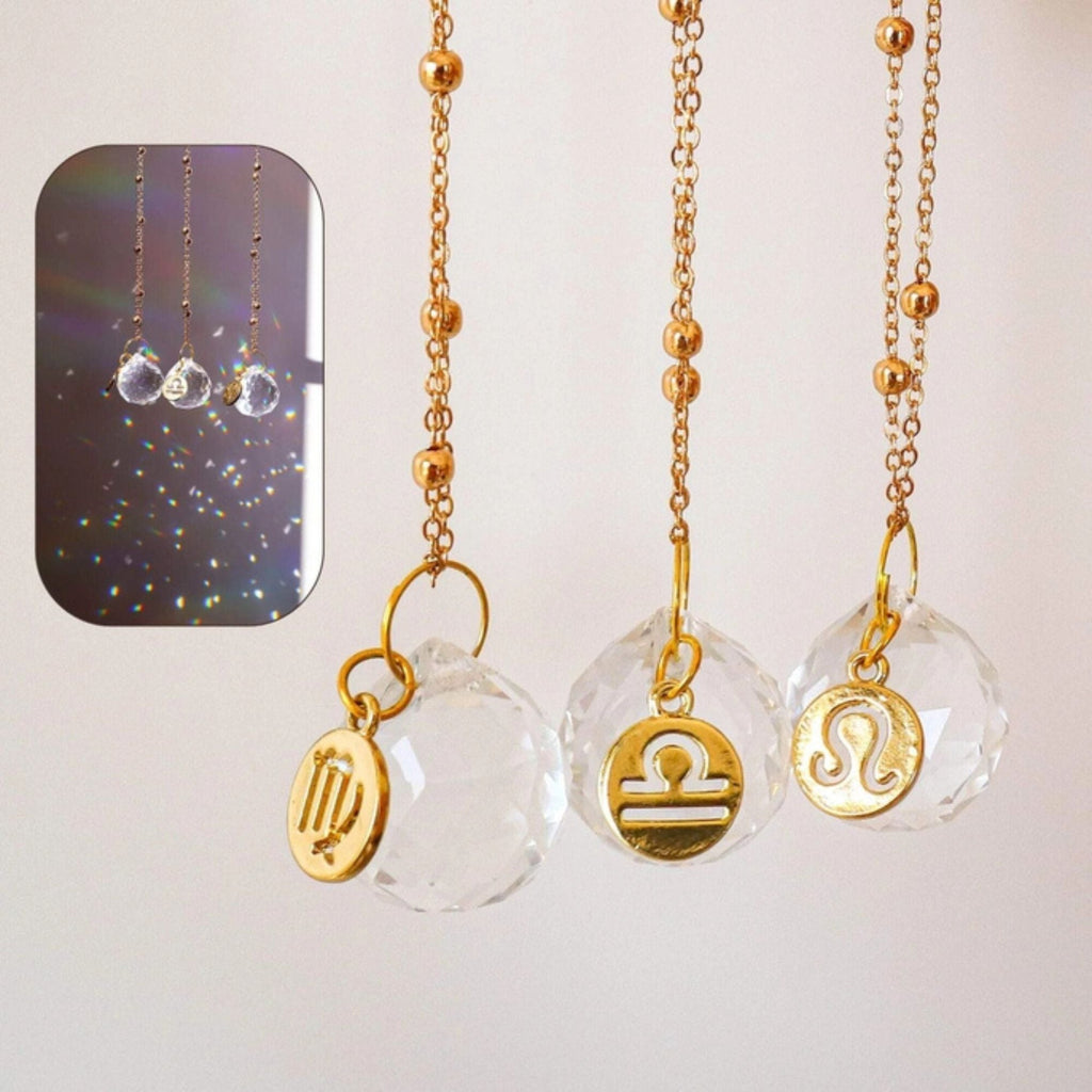 Darn Good Yarn Zodiac Car Suncatcher - Mirror Charm — home decor category context