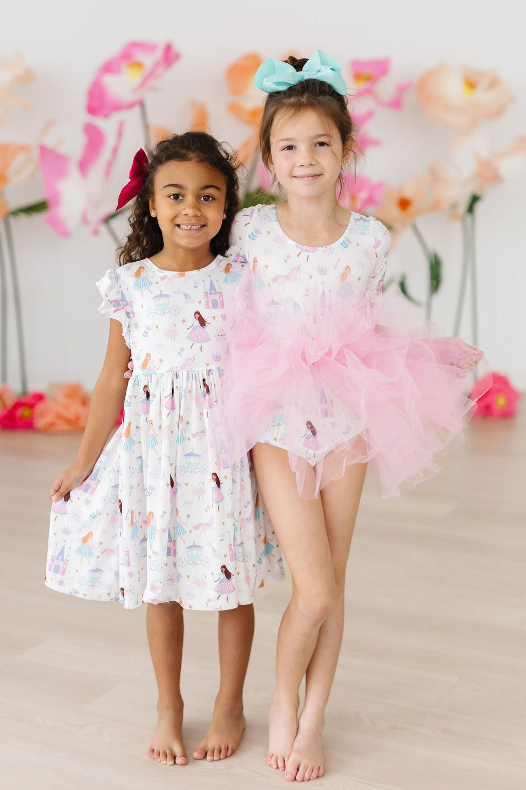 Mila & Rose ® Fairy Princess Flutter Sleeve Twirl Dress — lifestyle context