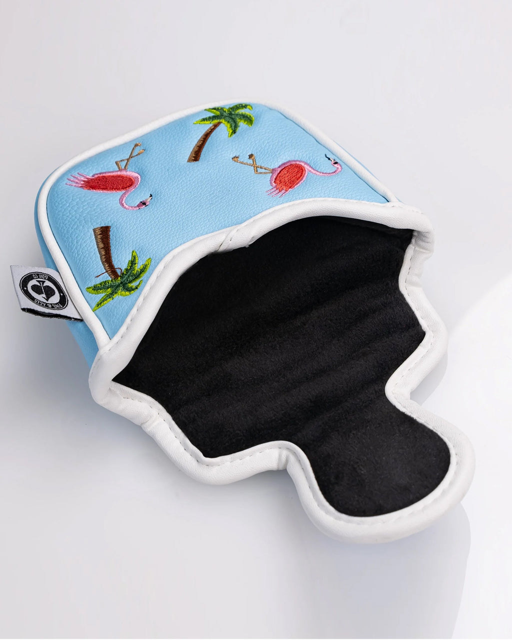 Dancing Flamingos - Mallet Putter Cover – Pins and Aces, view 6