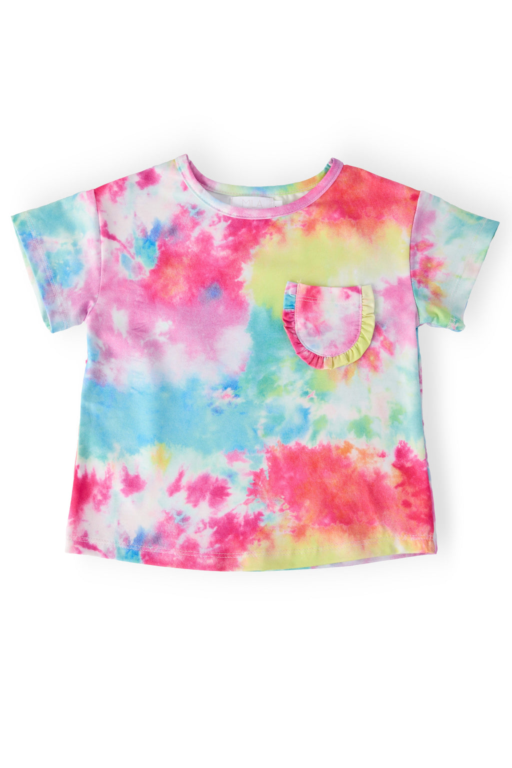 Mila & Rose ® Far Out Ruffle Pocket Tee — main product shot