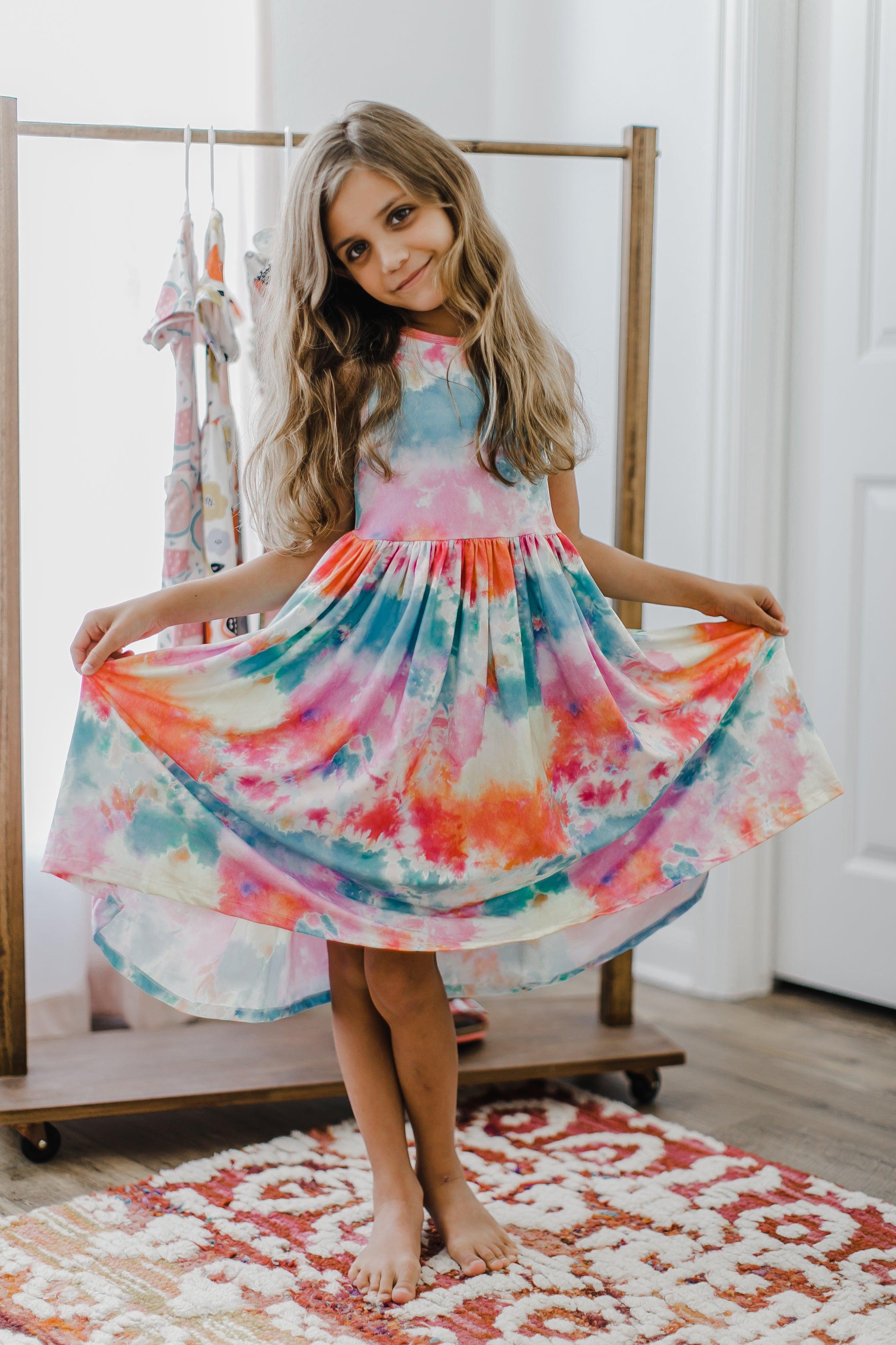 Mila & Rose ® Far Out Tank Twirl Dress — alternative angle