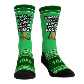 Rock 'Em Socks Dad Joke - Frog