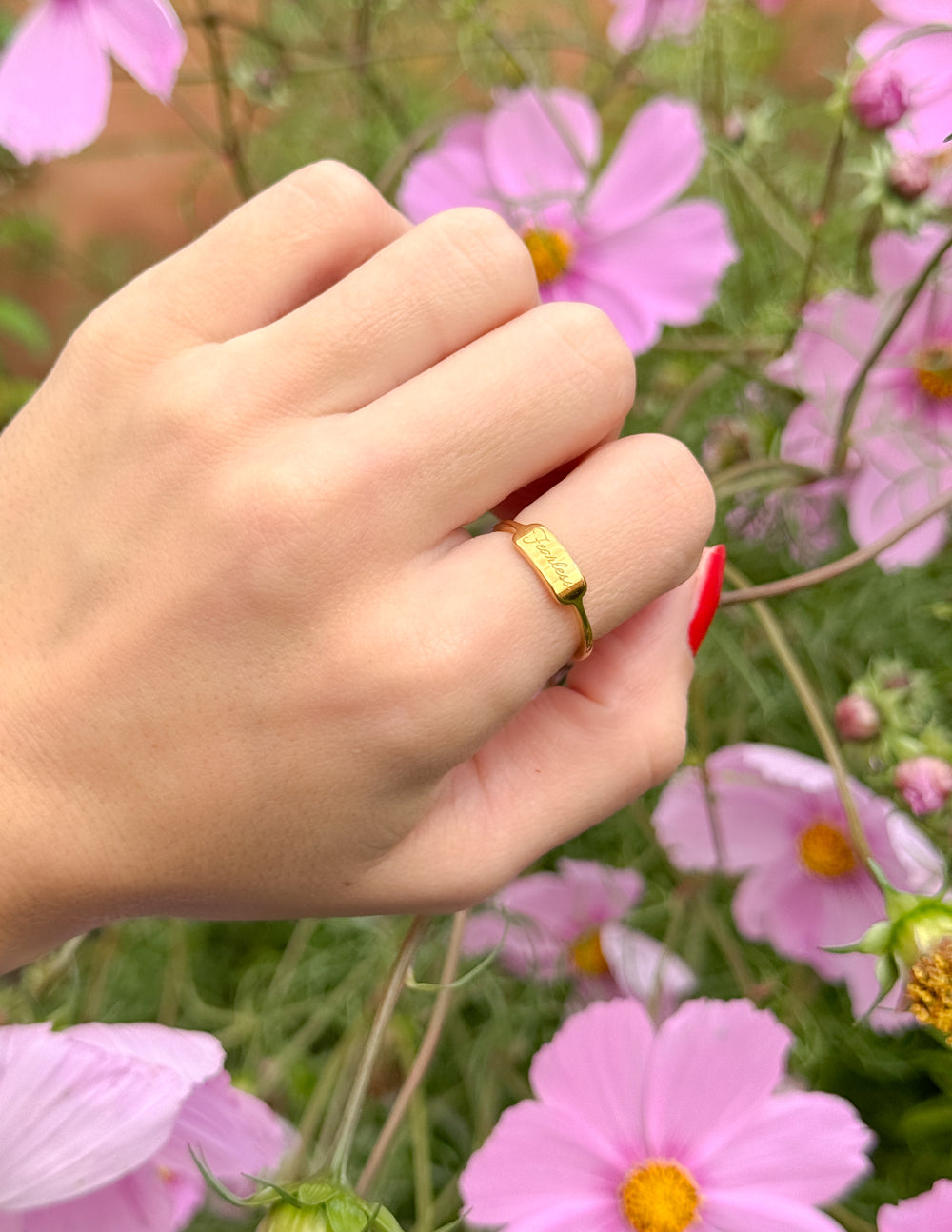 Elevated Faith Fearless Ring — ring category context