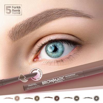 Pastel Profashion Browmatic Waterproof Eyebrow Pencil - Automatic, Water-Resistant, Precise Application