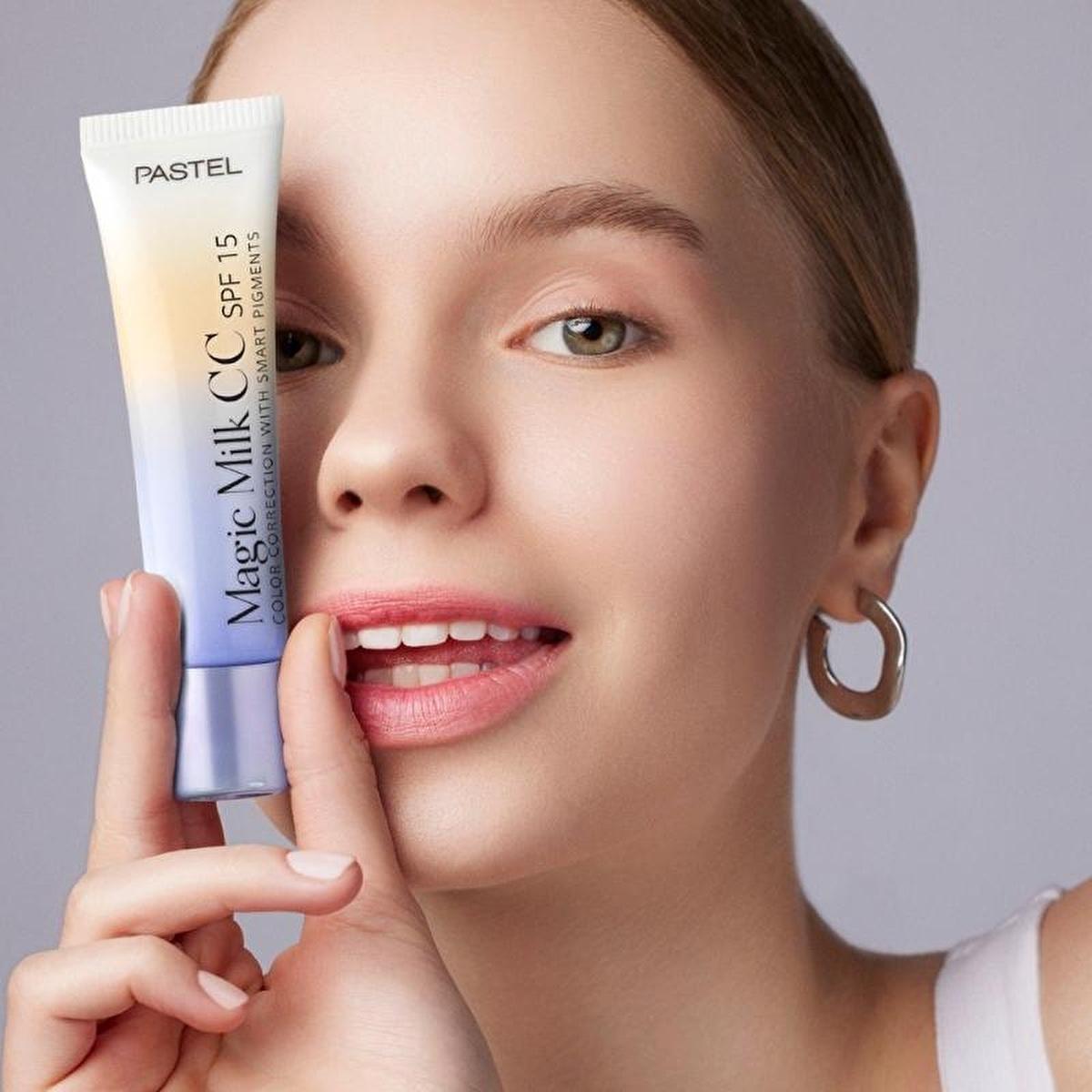 Pastel CC Cream - Color Adaptive, Moisturizing & SPF 15 Skin Tone Evening Makeup