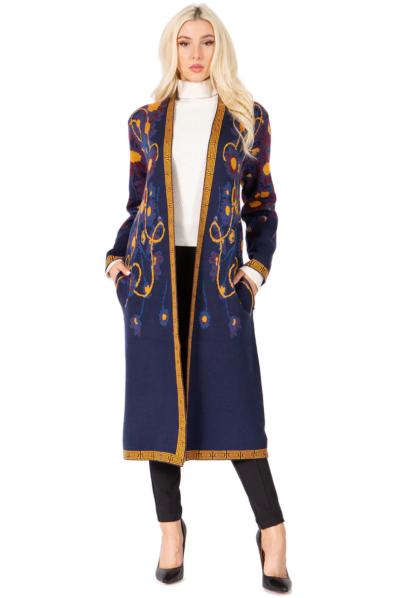 KADOU BOUTIQUE Multi Color Long Cardigan — packaging