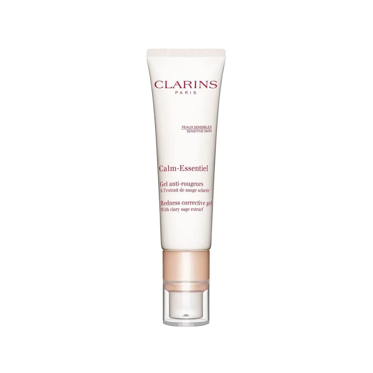 Clarins Calm Essentiel: Redness Corrective Gel - Soothe Sensitive Skin & Visibly Reduce Facial Redness (1.01 fl oz)