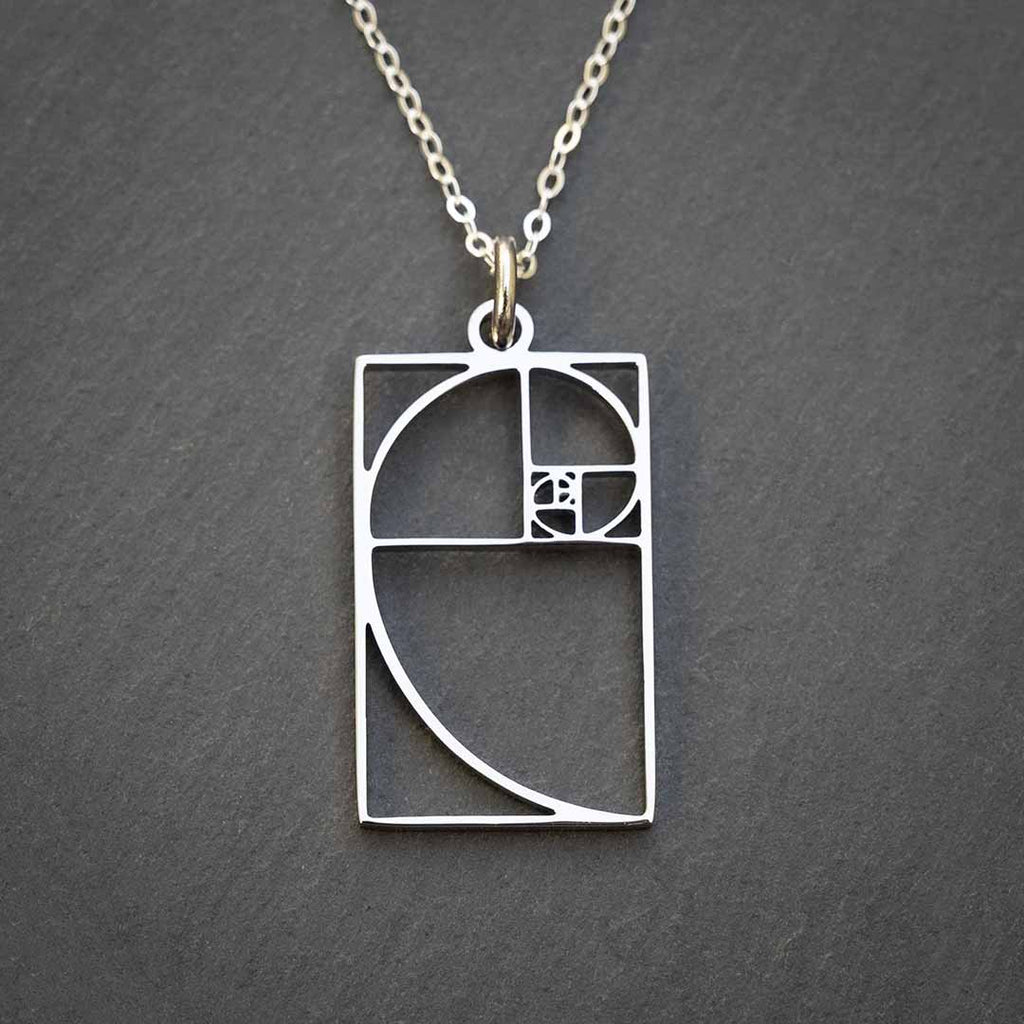 Princess Awesome & Boy Wonder Fibonacci Necklace — main product shot