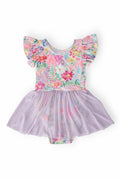 Mila & Rose ® Field of Flowers S/S Twirl Leotard — main product shot
