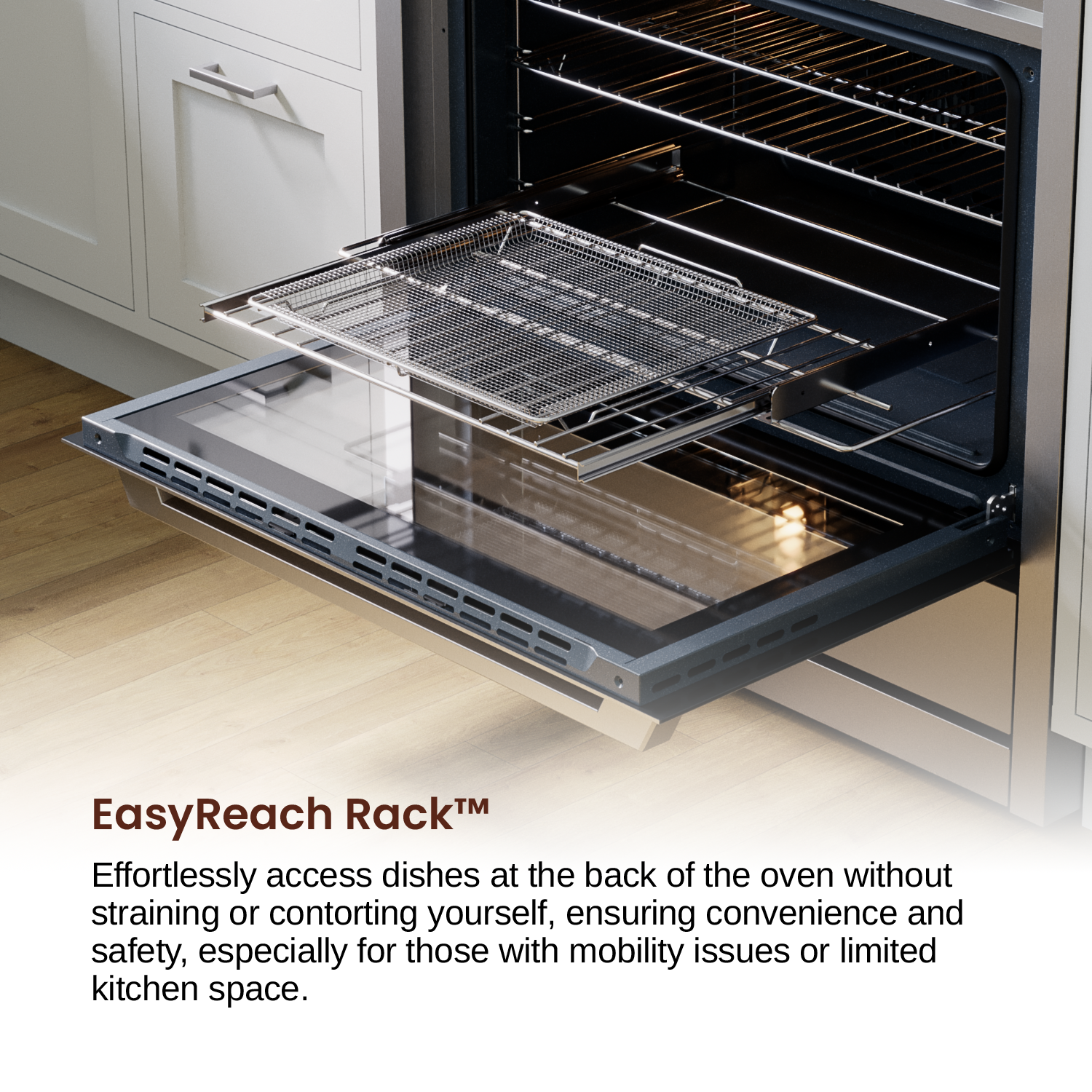 Rangaire 36" Electric Range Convection Oven Freestanding Stainless Steel RRE361TS – Rangaire Appliances, view 7