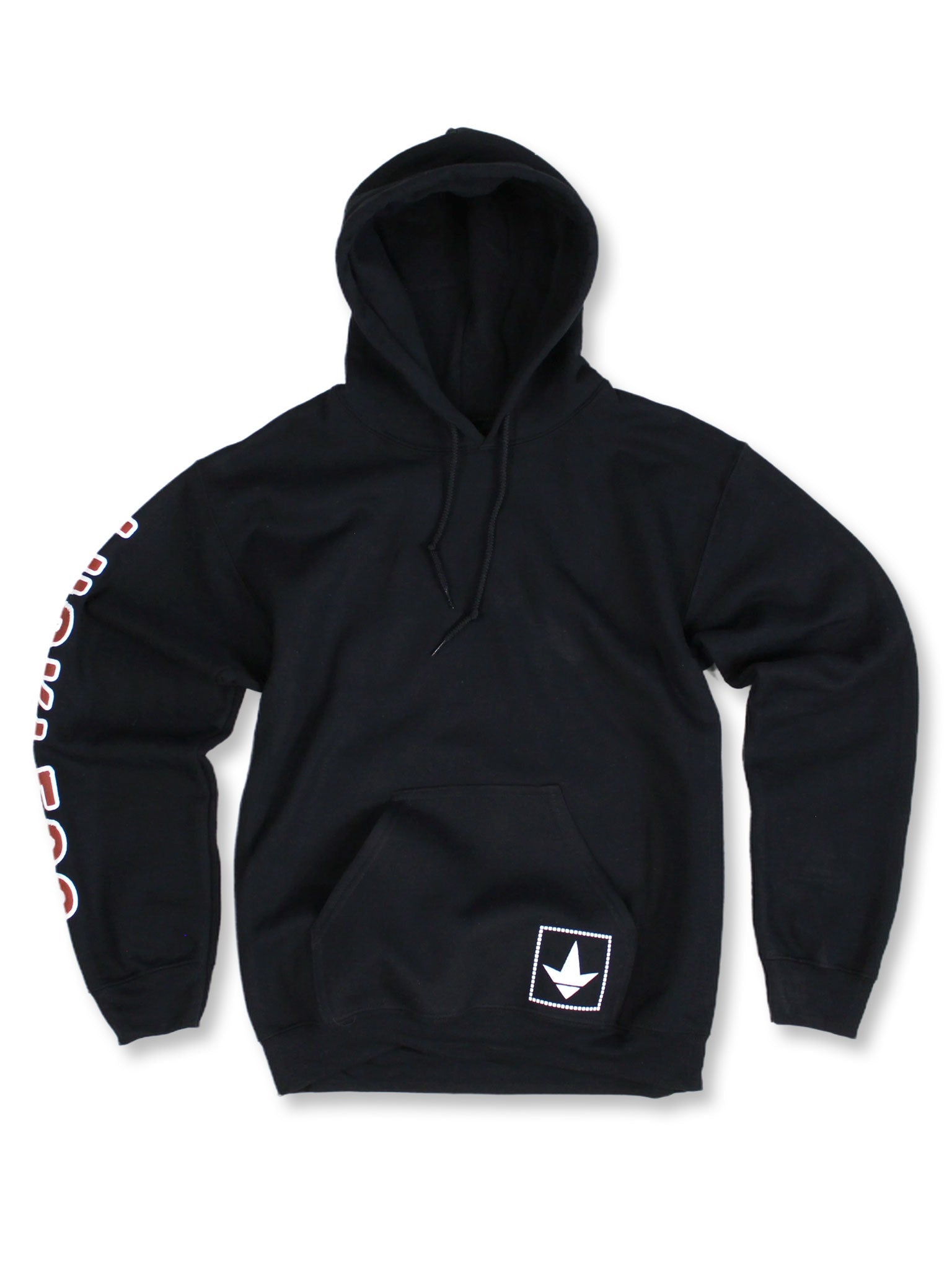 Luckless Outfitters She Wants the Diesel Hoodie — detail close-up