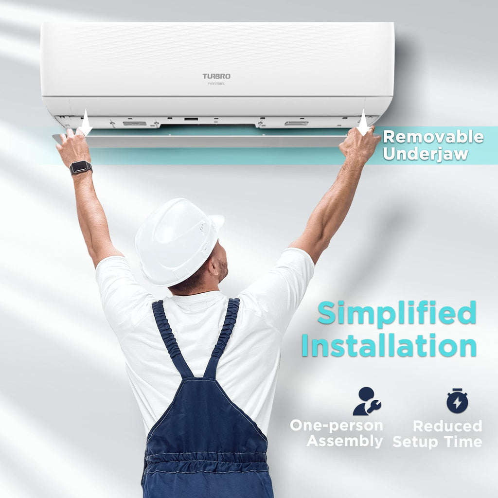 Finnmark 12,000 BTU Single Zone Mini Split AC (R32) – TURBRO, view 4