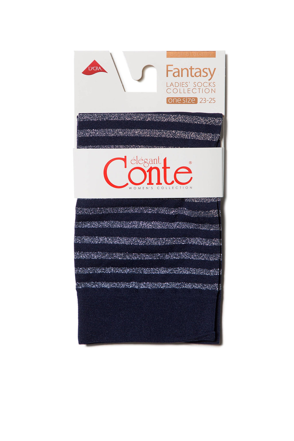 TheRanok.com Socks Conte Fantasy - Shimmering Stripe — color detail