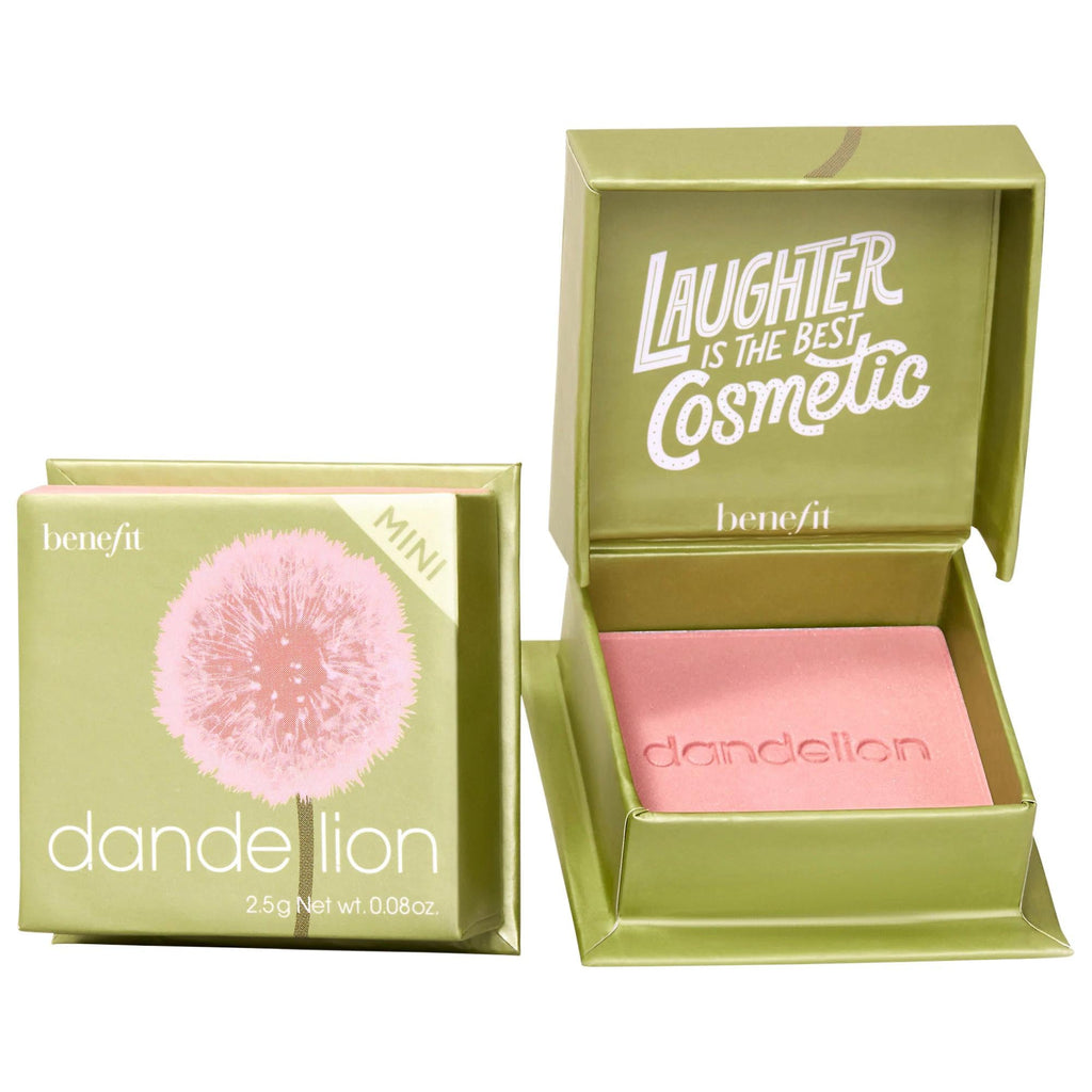 Benefit Cosmetics Dandelion Baby-Pink Brightening Blush - Long-Lasting Powder Blush for Natural Makeup Look