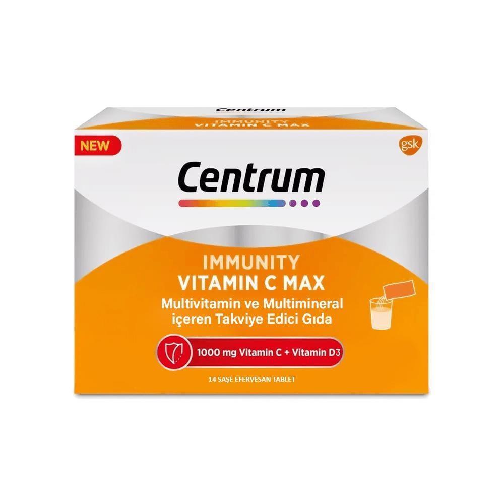 Centrum Vitamin C Max - Immune Support | 14 Sachets