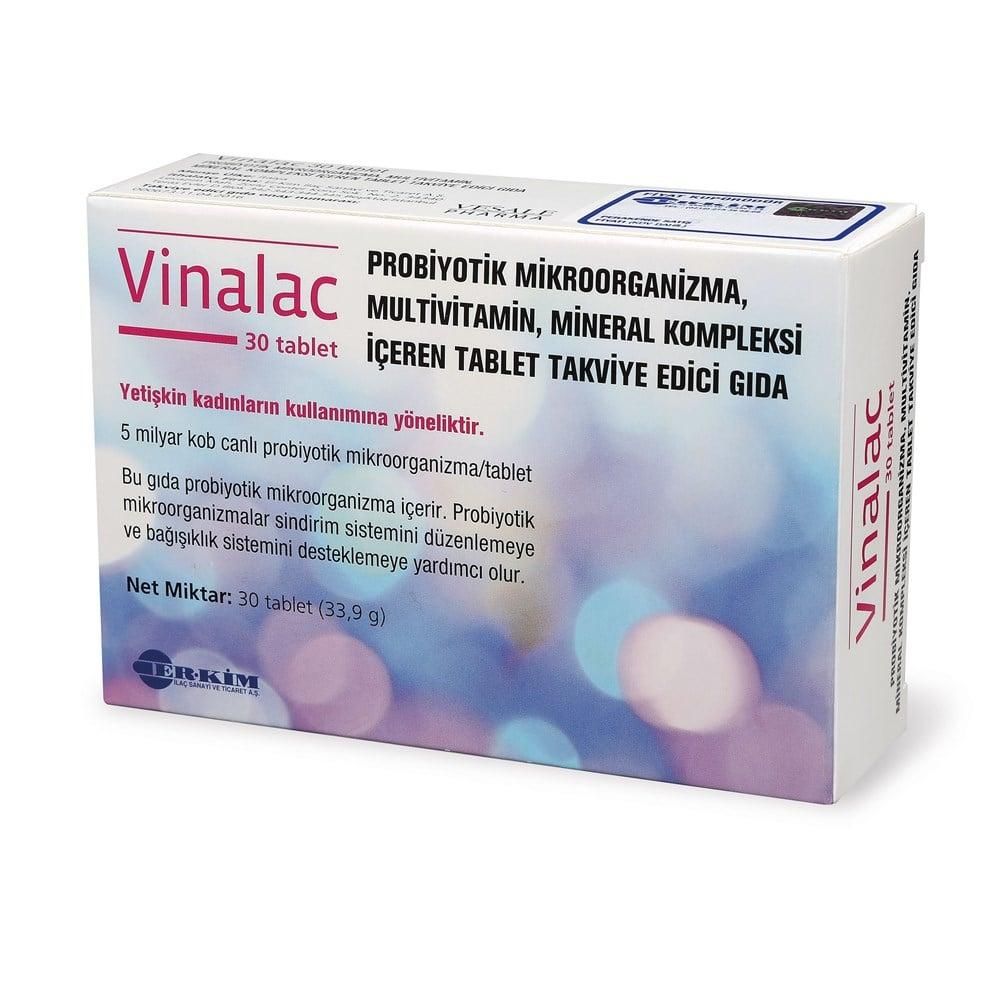 Vinalac - Dietary Supplement Multivitamin Probiotic for Immune System Support and Digestive Health
