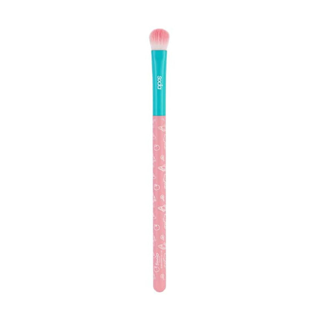 Soda Hello Kitty Makeup Brush - High-Quality Flat Brush for Flawless Makeup Application
