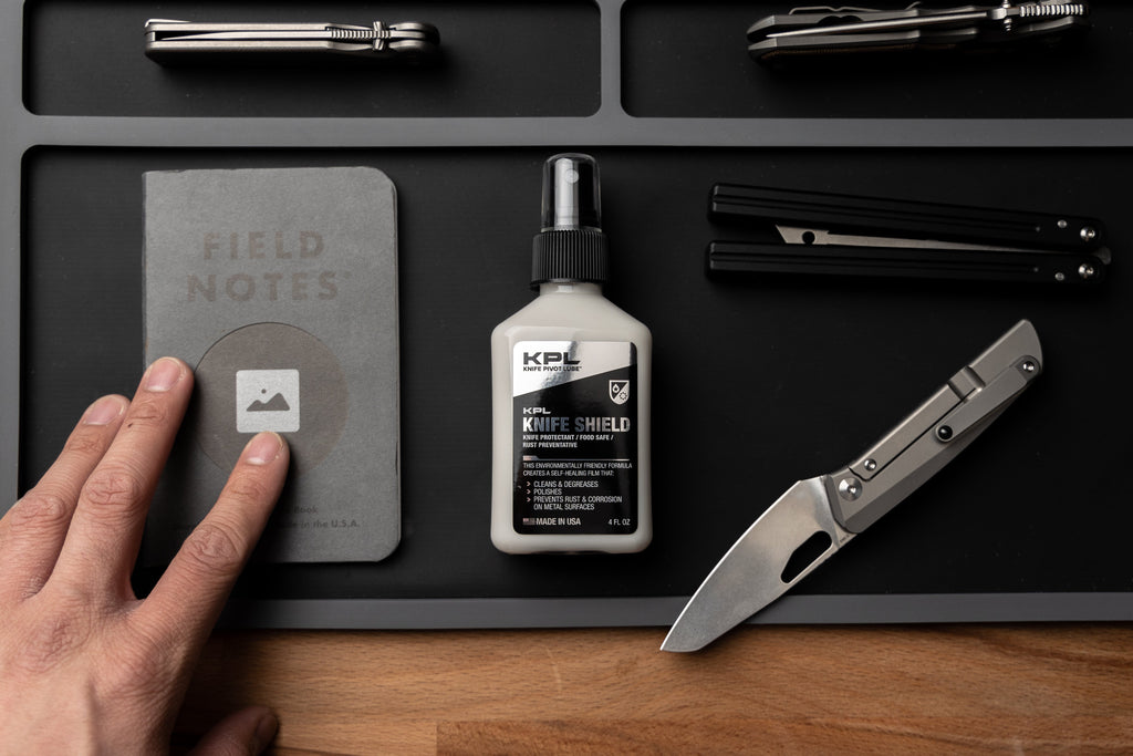 Knife Shield - Corrosion Preventive Knife Cleaner – Knife Pivot Lube, view 3