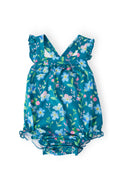 Mila & Rose ® Floral Breeze Ruffle Cross Back Romper — main product shot