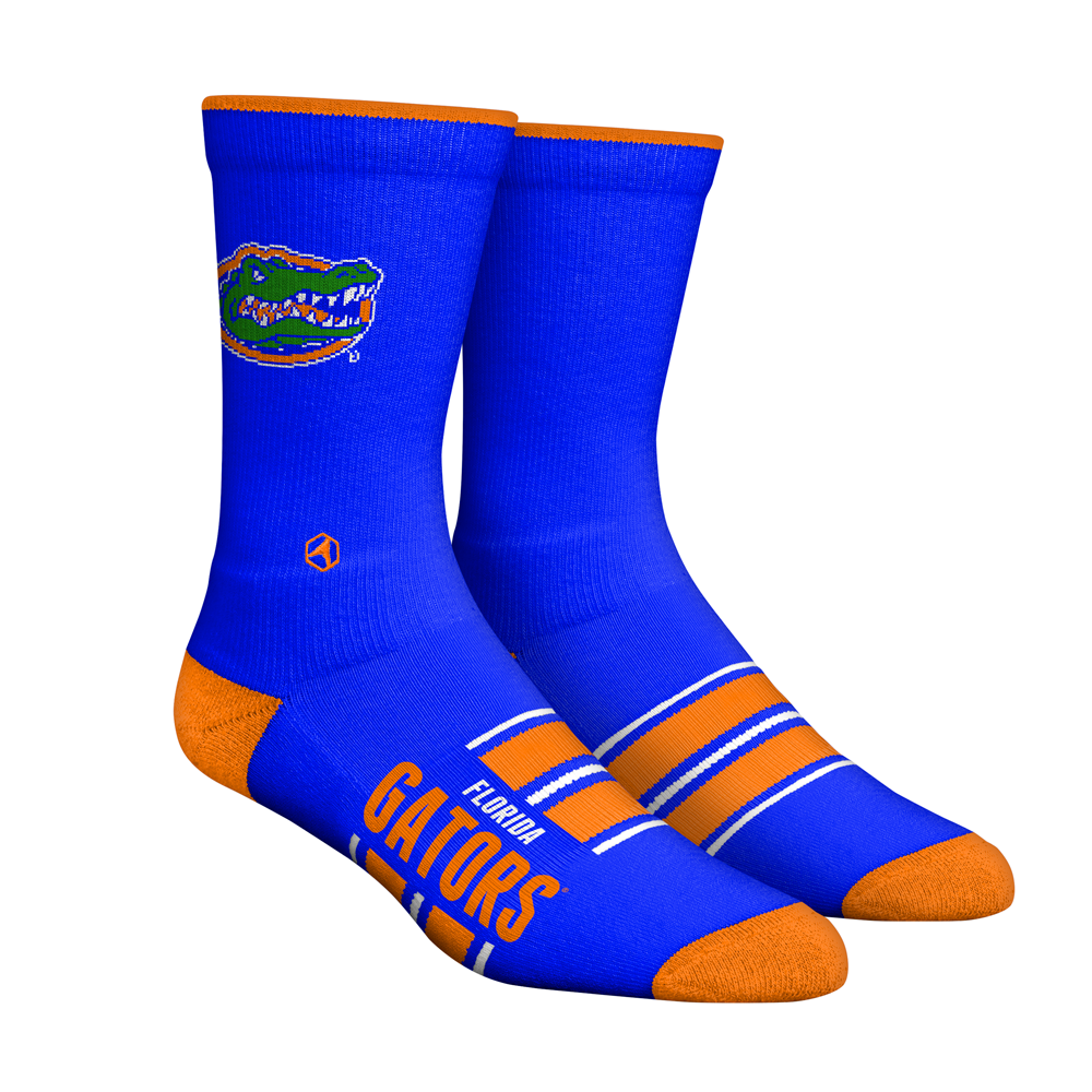 Rock 'Em Socks Rock 'Em Socks Florida Gators - Gametime Stripe (Knitted) — main product shot