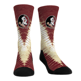 Rock 'Em Socks Florida State Seminoles - V Shape Tie Dye