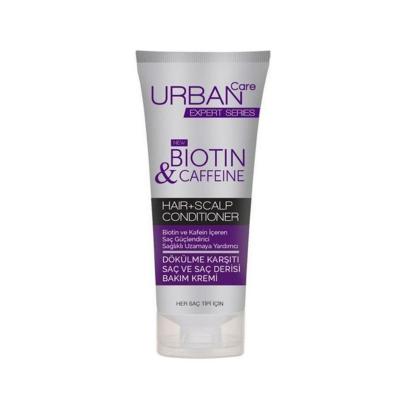 Urban Care Biotin Caffeine Anti-Hair Loss Hair Cream - Strengthens Hair Roots, 200ml