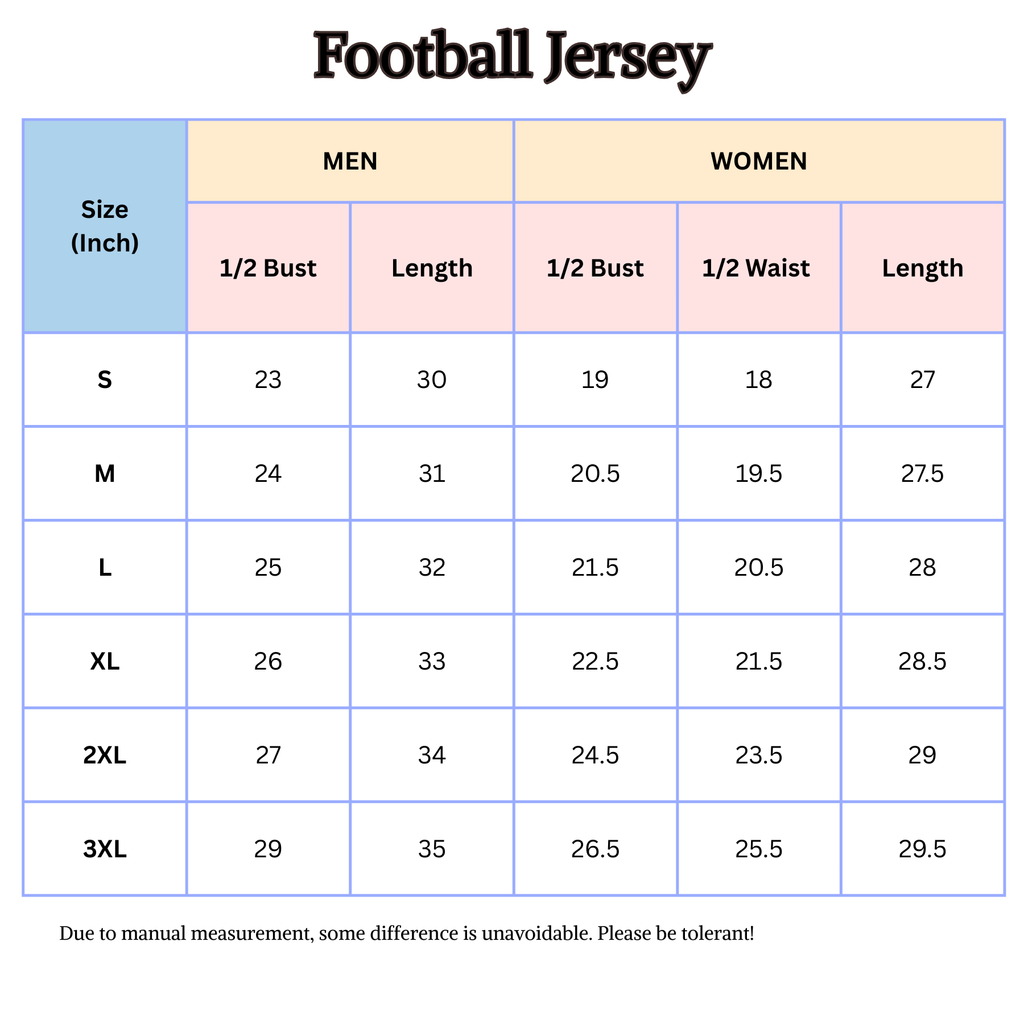 Pasimax Football Jersey for Men Women | College Game Day Fan Gear Shirt — side view