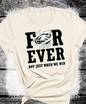 Forever EAGLES not just when are winning Philadelphia Football Sweatshirt,…