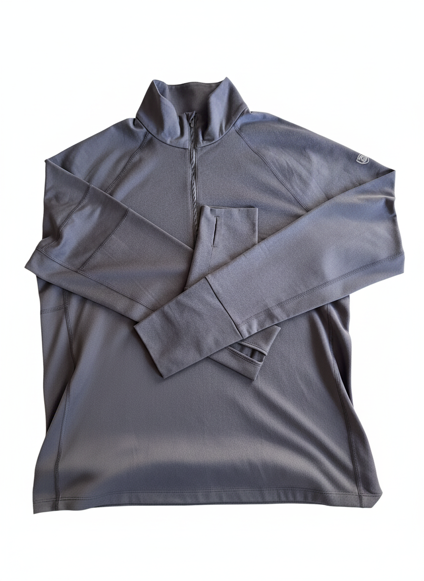 Goal Five Foudy Mid-Weight Long Sleeve ½ Zip Top — alternative angle
