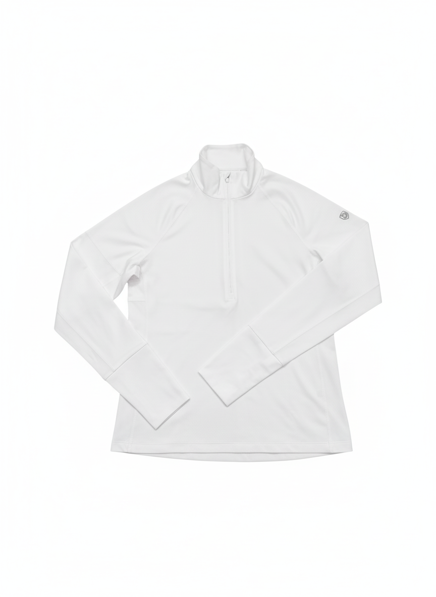 Goal Five Foudy Mid-Weight Long Sleeve ½ Zip Top — back view