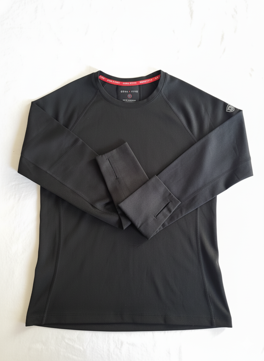 Goal Five Foudy 2.0 Women's Long Sleeve Athletic Top — product on model