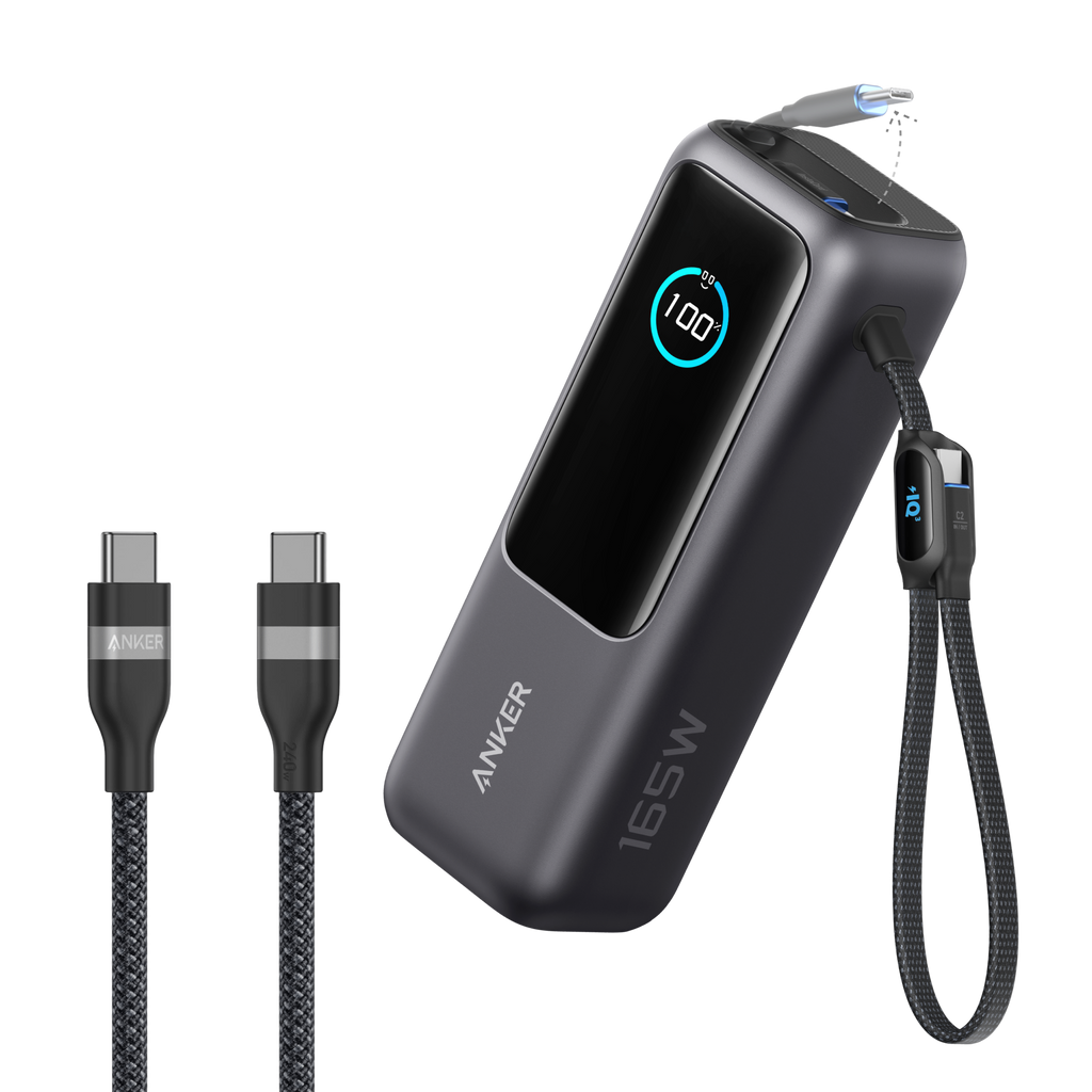 Anker Laptop Power Bank (25K, 165W, Built-In and Retractable Cables), view 20