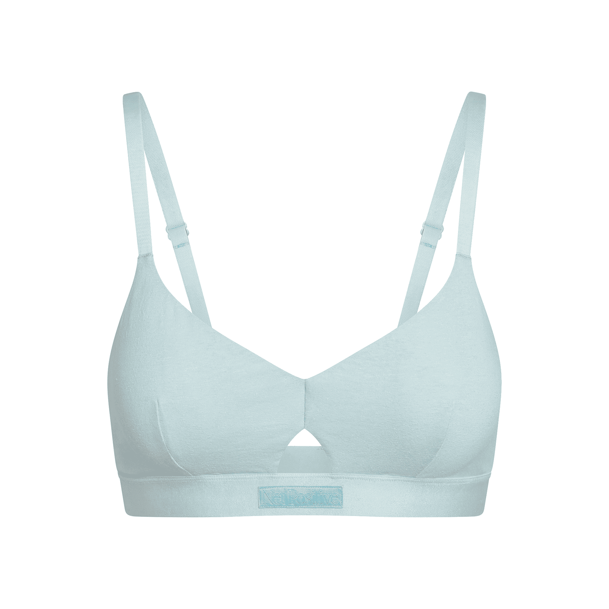 Net Positive Keyhole Bra — back view